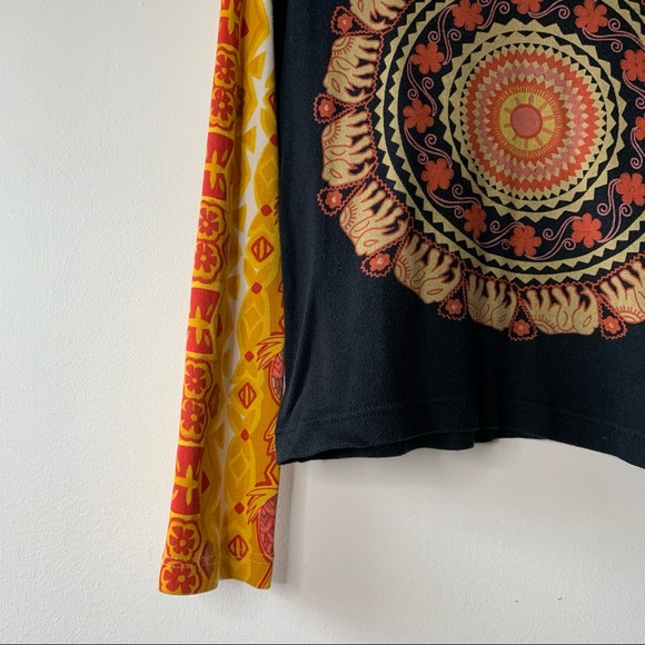 90’s/Y2K Mudd Elephant Mandala Shirt - Picture 6 of 13